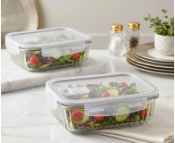 Altom Fresh Relief pojemnik z pok. prostokątny 1l 20x15x7cm taupe - 1580553 - zdjęcie 6